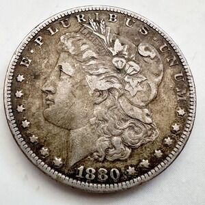 US Mint 1880-O Morgan Silver Dollar Coin New Orleans Mint Silver One Dollar